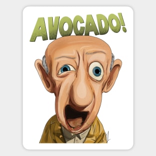 Cloudy with a Chance of Avocado Magnet